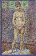 Georges Seurat Model,Front View (mk09) Germany oil painting artist
